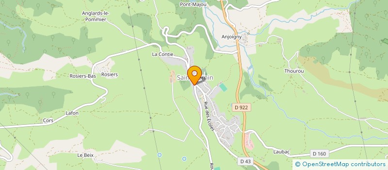 localisation de l'entreprise SARL RAUSSOU ET FILS à SAINT-CERNIN