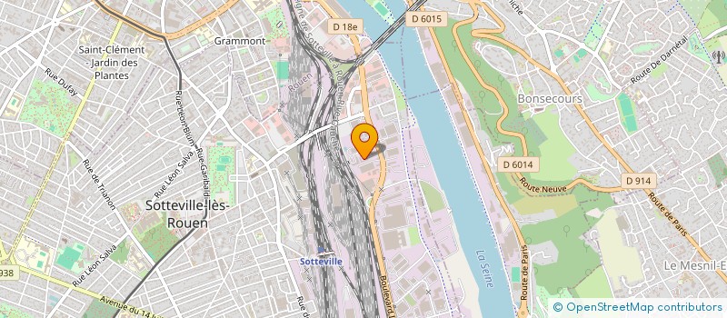 localisation de l'entreprise SARL RAV EXP à SOTTEVILLE-LES-ROUEN