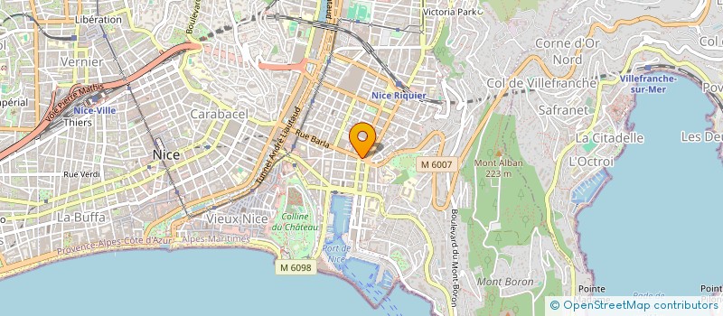 localisation de l'entreprise SARL RAVALBAT à NICE