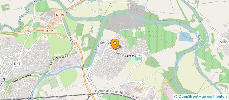 localisation de l'entreprise SARL RAVALEMENT AUDOIS à CARCASSONNE