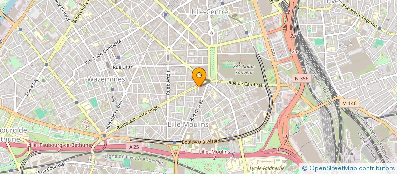 localisation de l'entreprise SARL RAYAN à LILLE