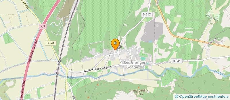 localisation de l'entreprise SARL RAYAN  DONZERE