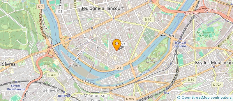 localisation de l'entreprise SARL RAYAN à BOULOGNE-BILLANCOURT