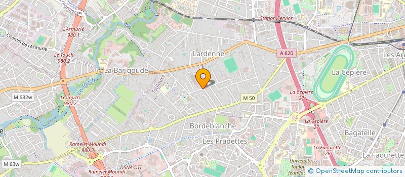 localisation de l'entreprise SARL RAZA PEINTURE à TOULOUSE