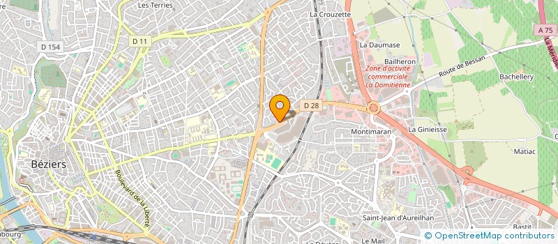 localisation de l'entreprise SARL RAZAFINDRAZAKA RATSIMIHAH à BEZIERS