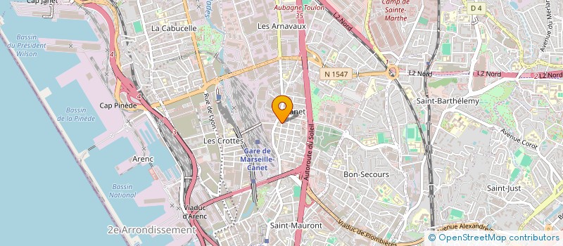 localisation de l'entreprise SARL RAZI à MARSEILLE