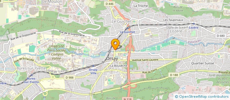 localisation de l'entreprise SARL RB BTP  CHEVILLY-LARUE