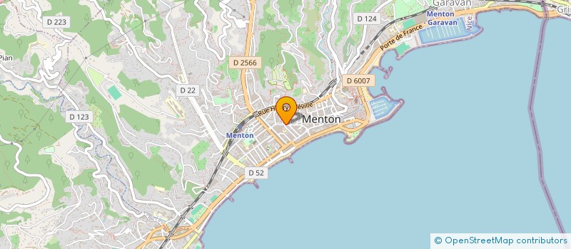 localisation de l'entreprise SARL RBAG à MENTON
