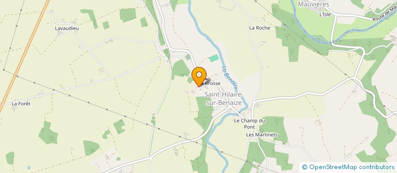 localisation de l'entreprise SARL RBAT à SAINT-HILAIRE-SUR-BENAIZE