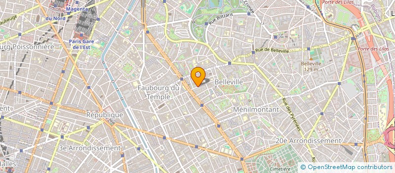 localisation de l'entreprise SARL RBK  PARIS