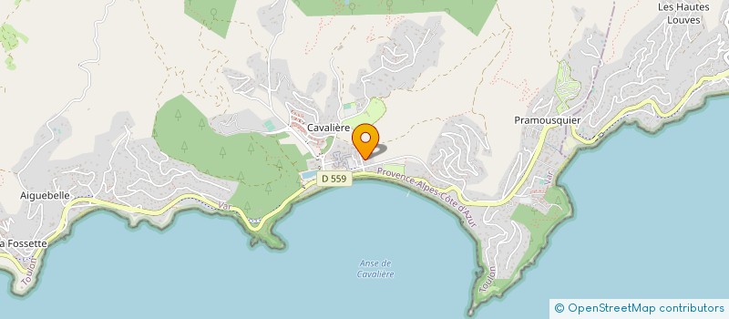 localisation de l'entreprise SARL RC à LE LAVANDOU