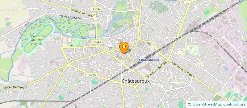 localisation de l'entreprise SARL RCJ à CHATEAUROUX