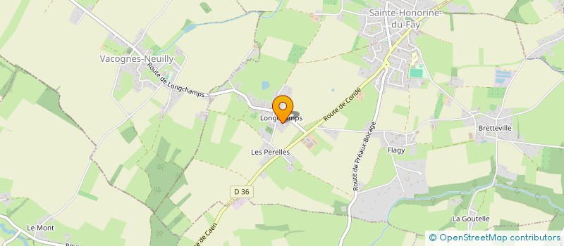 localisation de l'entreprise SARL RCMI  SAINTE-HONORINE-DU-FAY