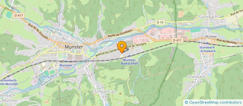 localisation de l'entreprise SARL RCPM à MUNSTER