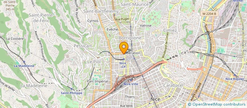localisation de l'entreprise SARL RD  NICE