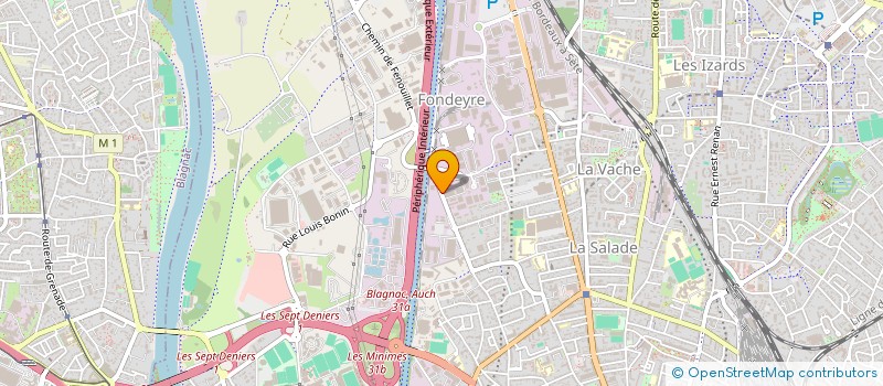 localisation de l'entreprise SARL RDP  TOULOUSE