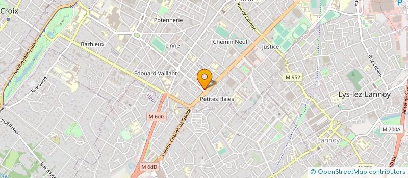 localisation de l'entreprise SARL RE CRE ASSUR à ROUBAIX