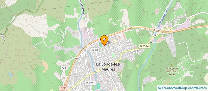 localisation de l'entreprise SARL REALI  LA LONDE-LES-MAURES