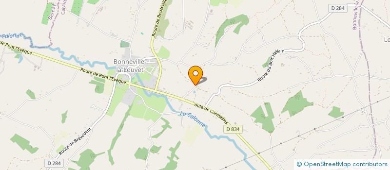 localisation de l'entreprise SARL REALISATIONS COMMERCIALISATION IMMOBILIERES  BONNEVILLE-LA-LOUVET