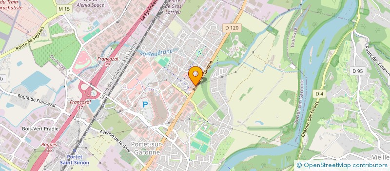 localisation de l'entreprise SARL REBECCA à PORTET-SUR-GARONNE