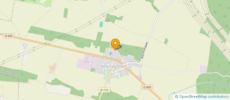 localisation de l'entreprise SARL REC GRAPHIC  SIVRY-COURTRY