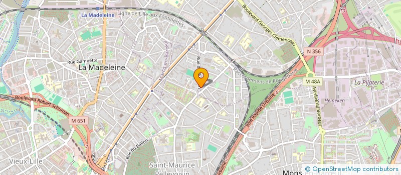 localisation de l'entreprise SARL RECHERCHE ET CONCEPTION à MARCQ-EN-BARŒUL