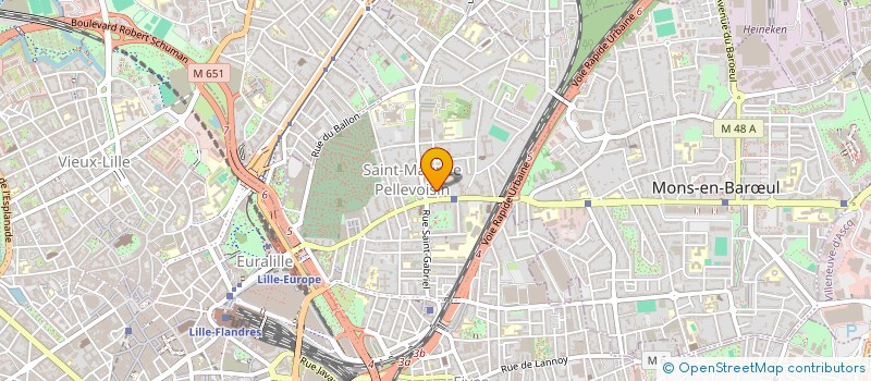 localisation de l'entreprise SARL RECHERCHE ET DEVELOPPEMENT à LILLE
