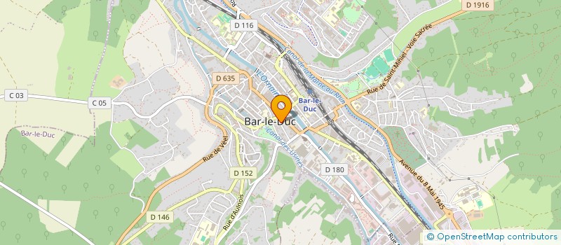 localisation de l'entreprise SARL RECOUVREMENT DE CREANCES à BAR-LE-DUC
