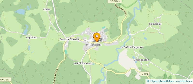 localisation de l'entreprise SARL REDER à MONTSAUCHE-LES-SETTONS