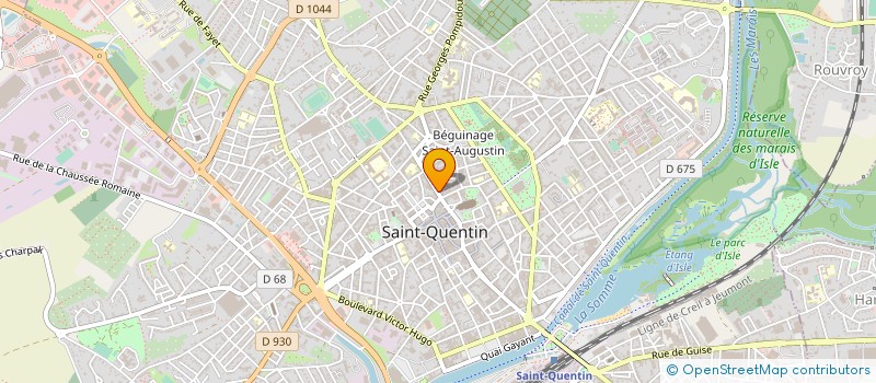 localisation de l'entreprise SARL REDIC à SAINT-QUENTIN