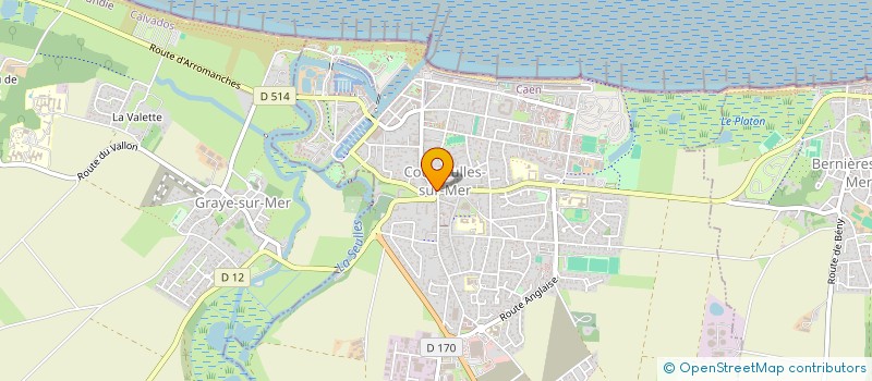 localisation de l'entreprise SARL REDIKA à COURSEULLES-SUR-MER
