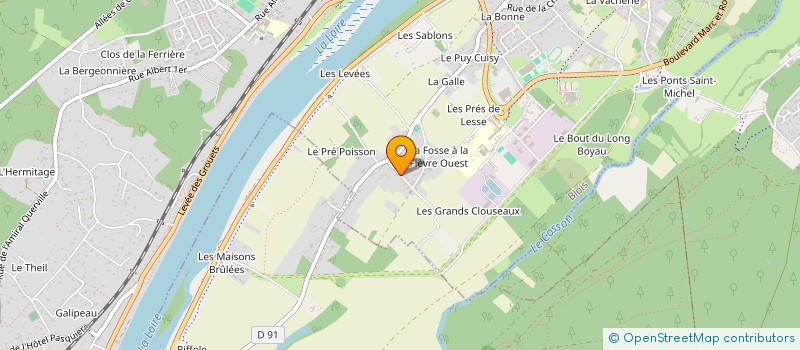 localisation de l'entreprise SARL REDON à BLOIS