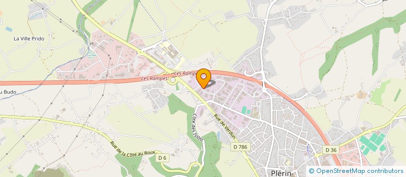 localisation de l'entreprise SARL REDON à PLERIN