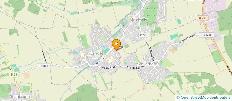 localisation de l'entreprise SARL REDON  LANDSER