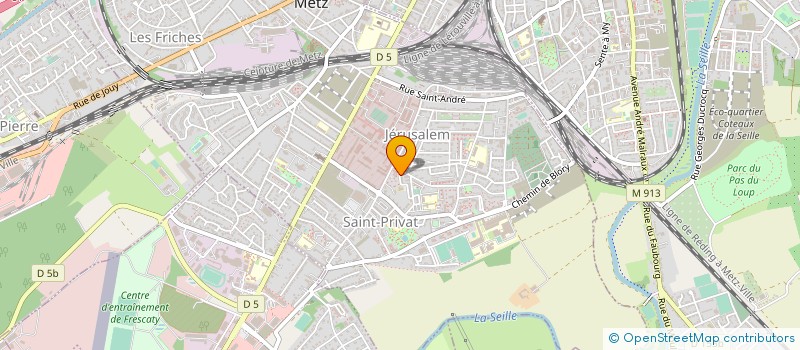 localisation de l'entreprise SARL REFLEX  MONTIGNY-LES-METZ