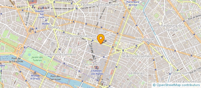 localisation de l'entreprise SARL REFLEXE à PARIS