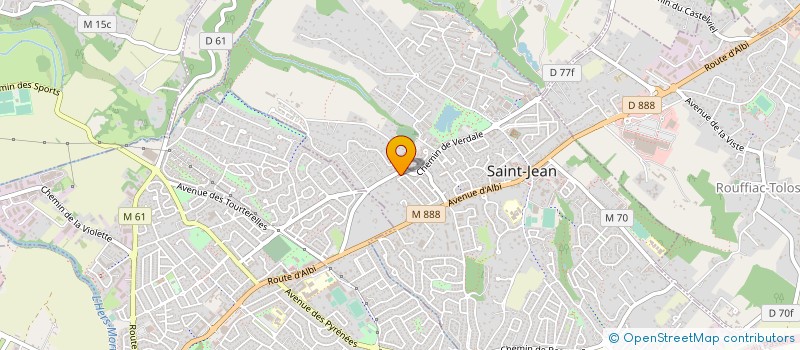localisation de l'entreprise SARL REFRATECH à SAINT-JEAN