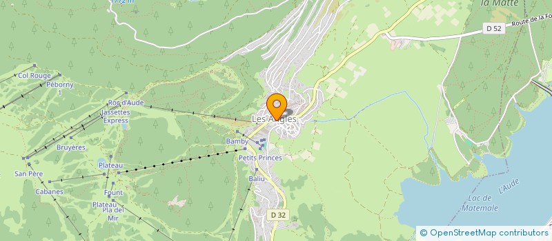 localisation de l'entreprise SARL REFUGE DES JASSETTES à LES ANGLES