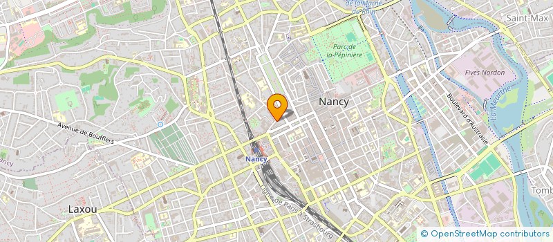 localisation de l'entreprise SARL REGIE N COM  NANCY