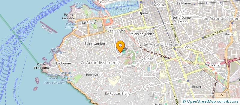 localisation de l'entreprise SARL REGIE RC à MARSEILLE