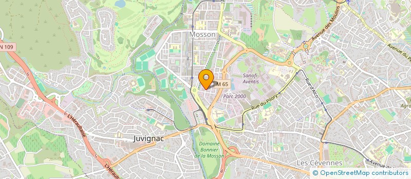 localisation de l'entreprise SARL REGINARD ET FILS à MONTPELLIER