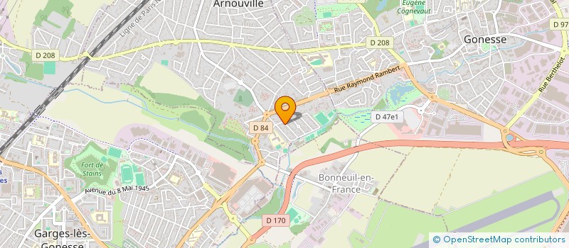 localisation de l'entreprise SARL REGINIA à ARNOUVILLE