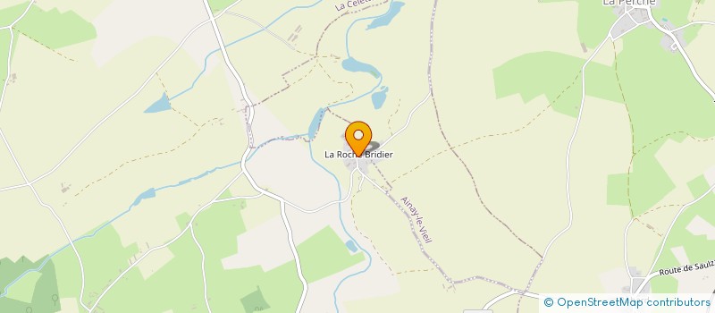 localisation de l'entreprise SARL REGNAULT NRJ  LA CELETTE