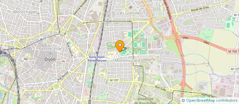 localisation de l'entreprise SARL REGNERY-GUYARD à DIJON