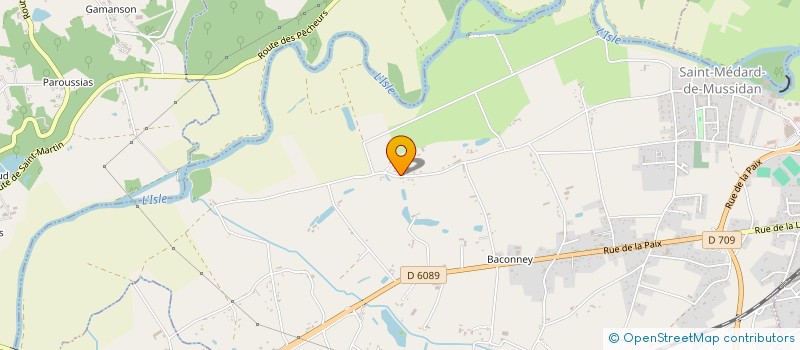 localisation de l'entreprise SARL REINHARD BILLY  BOURGNAC