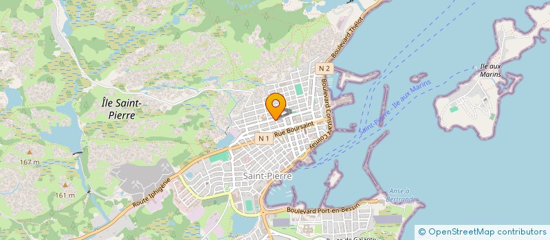 localisation de l'entreprise SARL RELAIS 3 SUISSES à SAINT-PIERRE