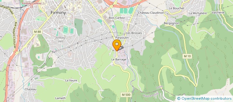 localisation de l'entreprise SARL RELAIS DE FAYOL à FIRMINY