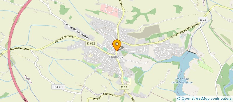 localisation de l'entreprise SARL RELAIS DES JARDINS à NAILLOUX