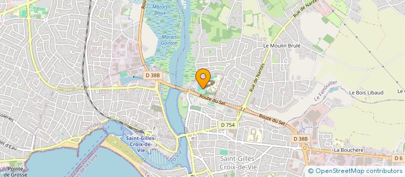 localisation de l'entreprise SARL RELAIS DES SALINES à SAINT-GILLES-CROIX-DE-VIE