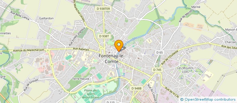 localisation de l'entreprise SARL RELAIS DES SERVICES ADMINISTRATIFS à FONTENAY-LE-COMTE